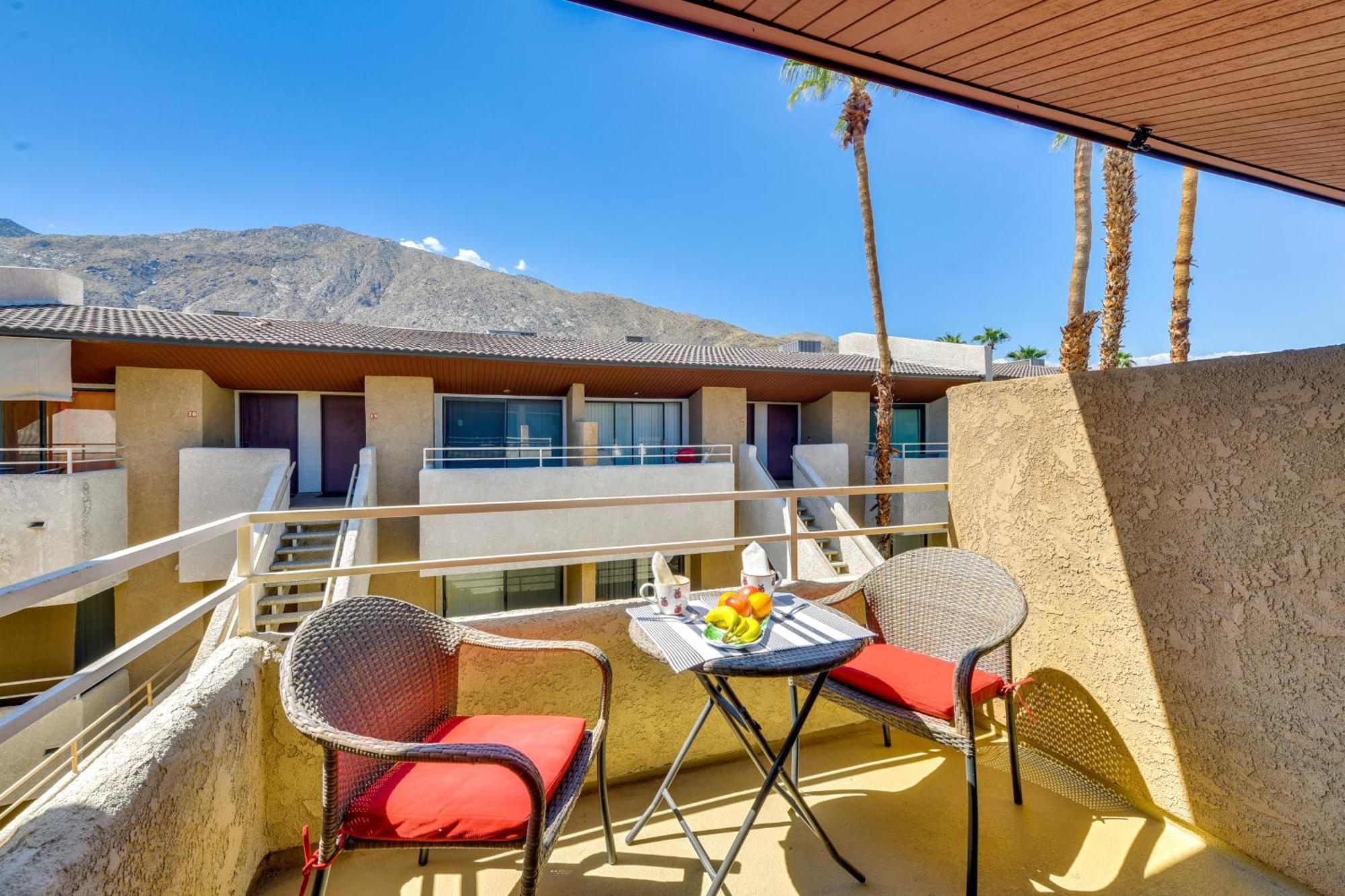 Central Palm Springs Resort Condo With 2 Balconies Εξωτερικό φωτογραφία