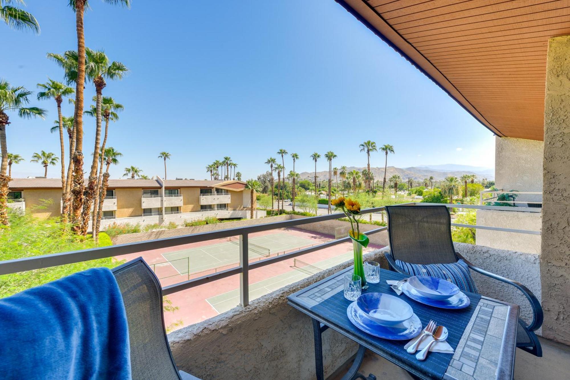 Central Palm Springs Resort Condo With 2 Balconies Εξωτερικό φωτογραφία